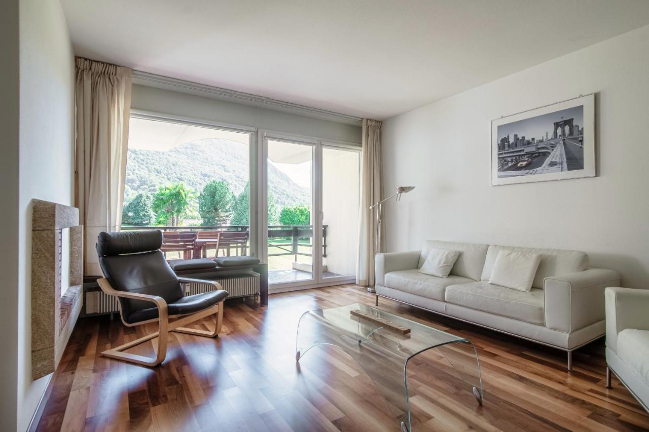 Apartament Cadro Garden By Quokka 360 - Flat With Garden View Lugano Zewnętrze zdjęcie