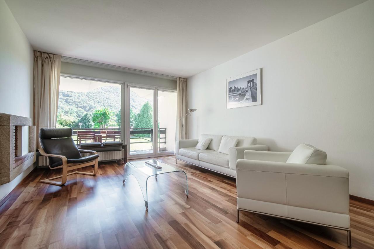 Apartament Cadro Garden By Quokka 360 - Flat With Garden View Lugano Zewnętrze zdjęcie